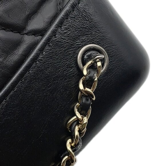 CHANEL Gabriel Do Backpack Aged Calf Leather Black A94485 - Picture 10 of 13